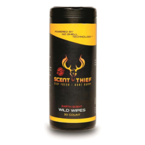 Scent Thief Scent Thief Wild Wipes Earth Scent Odor Control Wipes 30 Count - $12.99 at Fin Feather Fur Outfitters