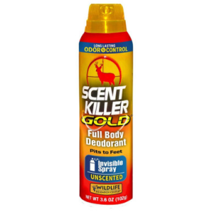 Wildlife Research Center Wildlife Research Center Scent Killer Gold Full Body Deodorant 3.6 oz - $11.99 at Fin Feather Fur Outfitters