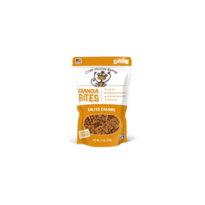 Crazy Monkey Baking Crazy Monkey Baking Salted Caramel Granola Bites 7.5 oz - $4.99 at Fin Feather Fur Outfitters