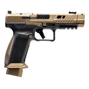 Century Arms Canik TTI Combat TTI Bronze 9mm 4.6" Barrel 2x18 Rnd mags - $949.99 at Fin Feather Fur Outfitters