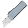 Cobratech OTF Utility Knife 3.3" Dual Action OTF Grey