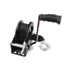 Seasense Trailer Winch, 1200lb, with Strap Black 1200 LB W/ 2"X20