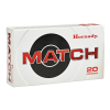 Hornady Match .300 Winchester Magnum Ammunition 195 Grain ELD Match Polymer Tip Projectile 20 Rounds