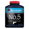 ACCURATE NO.5 1LB CAN SMOKELESS POWDER.