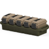MTM AC5C 5-CAN AMMO CRATE MINI- DARK EARTH/ARMY GREEN
