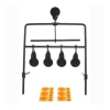Caldwell 16.8" x 22.5" Rimfire Resetting Target Orange