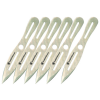 Smith & Wesson 8" Throwing Knives 2Cr13 High Carbon SS Pk of 6 SWTK8CP