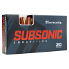 Hornady Subsonic Brass .338 ARC 307 Grain 20 Rnd SubX