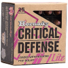 Hornady 90300 Critical Defense Lite 38 Special 90 GR FTX 25 Rounds