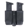 Blackhawk CQC Double Stack 9/40 Double Mag Case Black Matte Finish