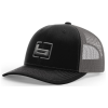 Banded R112 Trucker Caps, Black/Charcoal