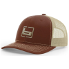 Banded R112 Trucker Caps, Brown/Khaki