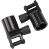 Grovtec Push Button Base To Swivel Stud Adaptor Black