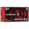 Federal AE38K American Eagle 38 Special 130 GR FMJ 50 Rounds