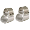 Leupold Rifleman See-Thru 1in Rings, High, Silver Finish