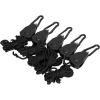 Ameristep Quick-Cinch Ratchet Tie Downs, 5-Pack, Black, one Size