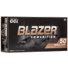 CCI 5202 Blazer Brass 380 ACP 95 GR FMJ 50 Rounds