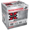 Winchester X28H6 SuperX HB 28 Gauge 2.75" 1 oz 6 Shot 25 Rounds