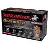 Winchester Defender 12 Gauge Ammo 2-3/4" 9 Pellet 00 Buck 10 Rounds