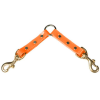 DANS DS2D-OR DAYGLO 2-DOG COUPLE ORANGE