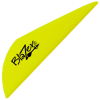 Bohning Blazer 2" Vane Arrow Fletching Neon Yellow Pack of 36, 10831NY2