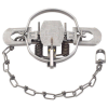 Duke #2 Coil Spring Trap Steel Silver
