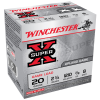 Winchester XU208 SuperX Game Load 20 Gauge 2.75" 7/8 oz 8 Shot 25 Rounds