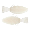 DEPS Bull Flat Creature 3" 6Pk Pearl White