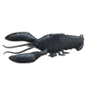 Megabass Sleeper Craw 1pk Black/Blue 3" 5/8