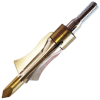 Grim Reaper Broadheads Practice Heads Mechanical 3 Blade Broadhead Practice 100GR 2"