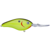 Strike King 6XD Hard Knock Crankbaits Chartreuse Black Back