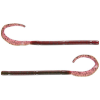 Strike King Perfect Plastic Zeus Worm Melon Bug