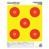 Champion 45563 ShotKeeper 5 Bull 100 Yard Target Large Yellow/Red 12 Pack