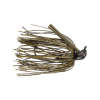 Greenfish Tackle Skipping Jig Hand Tied Green Pumpkin 1/2