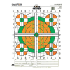 Champion Scorekeeper 100 Yd Rifle Target Orange/Green Bulls 12PK 45761