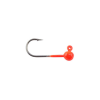 Voodoo Custom Tackle Round Jighead 5Pk Orange 1/64oz