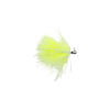 Voodoo Custom Tackle Marabou Jig Nickel Chartreuse White 1/64oz