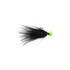 Voodoo Custom Tackle Marabou Jig Green Chartreuse Black 1/64oz