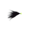 Voodoo Custom Tackle Marabou Jig Chartreuse Black 1/64oz