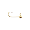 Voodoo Custom Tackle Round Jighead 5Pk Gold Plated 1/64oz
