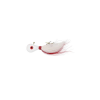 Venom High Dollar Hair Jig White Red 1/2oz
