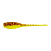 Bobby Garland Baby Shad 2 inch Soft Plastic 18 pack Chart/Red Glitter 2"
