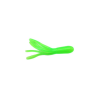 Voodoo Custom Tackle Tube Body 15PK Lime Glow