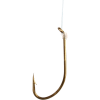 Eagle Claw Plain Short Shank Snelled Hook