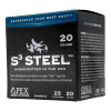 Apex Ammunition S3 Steel 20 Gauge 3in #3 1oz Waterfowl Shotshells 25 Rounds
