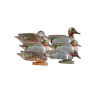 GHG Pro-Grade Green-Winged Teal Duck Decoy Pack of 6