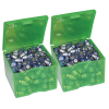 MTM CAST1-16 CAST BULLET BOXES (2-PACK)- CLEAR GREEN