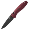 Benchmade Barrage Redstone Folding 3.6" Drop-Point Blade