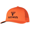 King's Camo Men's Logo Hat One Size Blaze Orange