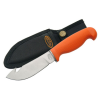 Szco 9.25" Fixed Orange Hunters Choice Guthook Hunting Knife